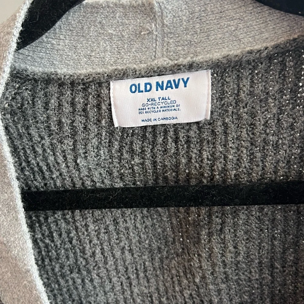 Old Navy shaker stitch oversized cardigan - Picture 4 of 4